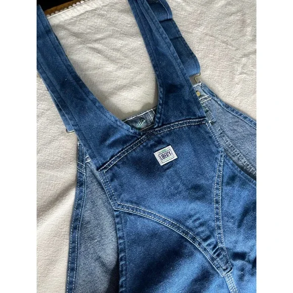 Liberty Men's Stonewashed Denim Bib Overall 38W x 30L, - Picture 6 of 16